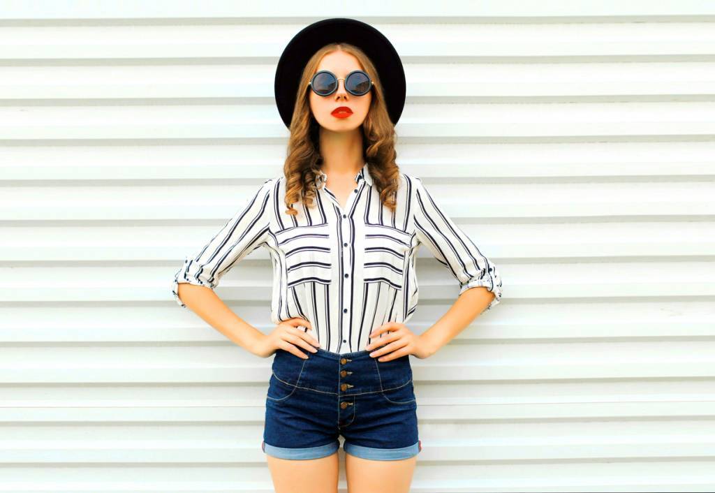 Lunettes de soleil rondes