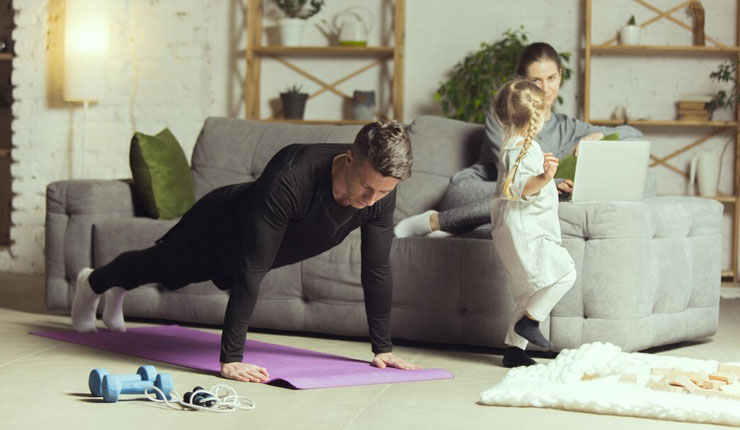 Séances d'entraînement à domicile